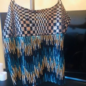 Zara sequined tank top